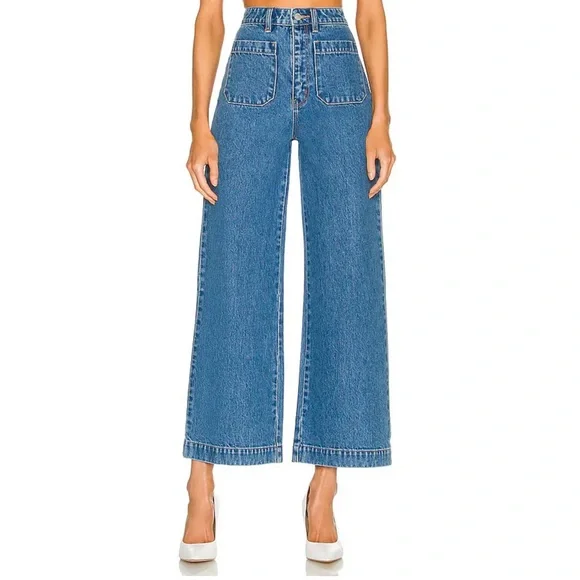 ROLLA’S High Rise Wide Leg Sailor Jean - Picture 3 of 11